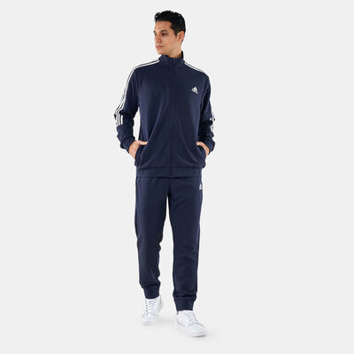 adidas Men's AEROREADY Essentials 3-Stripes Tracksuit Blue adidas Men's AEROREADY Essentials 3-Stripes Tracksuit Blue