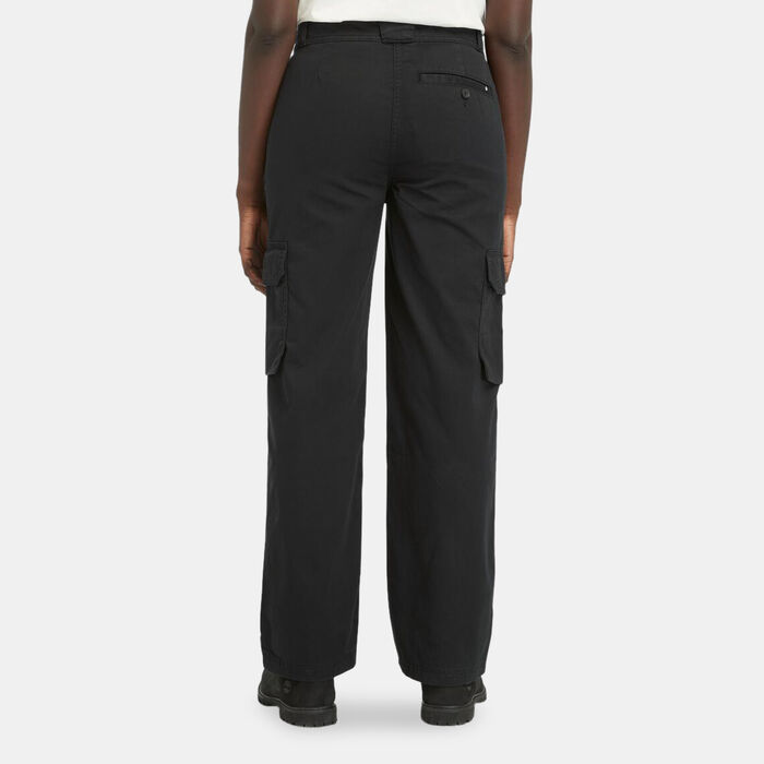 Timberland Women's Utility Cargo Pants Black Timberland Women's Utility Cargo Pants Black image number 1