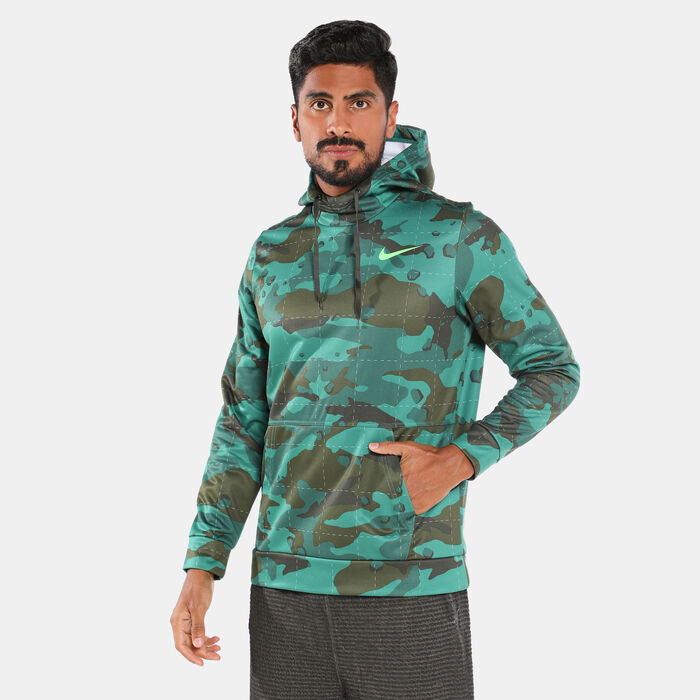 Nike Men's Therma-FIT Hoodie Green Nike Men's Therma-FIT Hoodie Green image number 0
