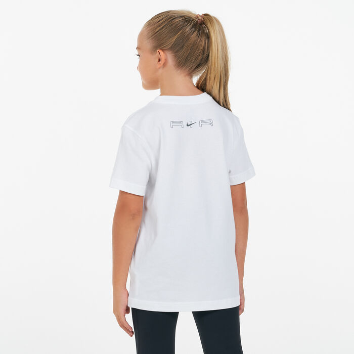 Nike Kids' Air Sportswear T-Shirt White Nike Kids' Air Sportswear T-Shirt White image number 1