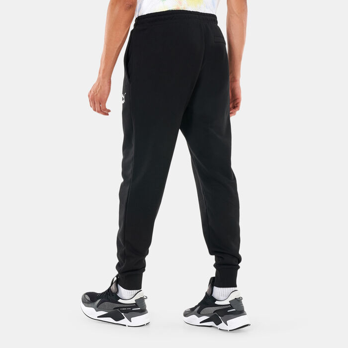 PUMA Men's Classics Cuffed Sweatpants Black PUMA Men's Classics Cuffed Sweatpants Black image number 1