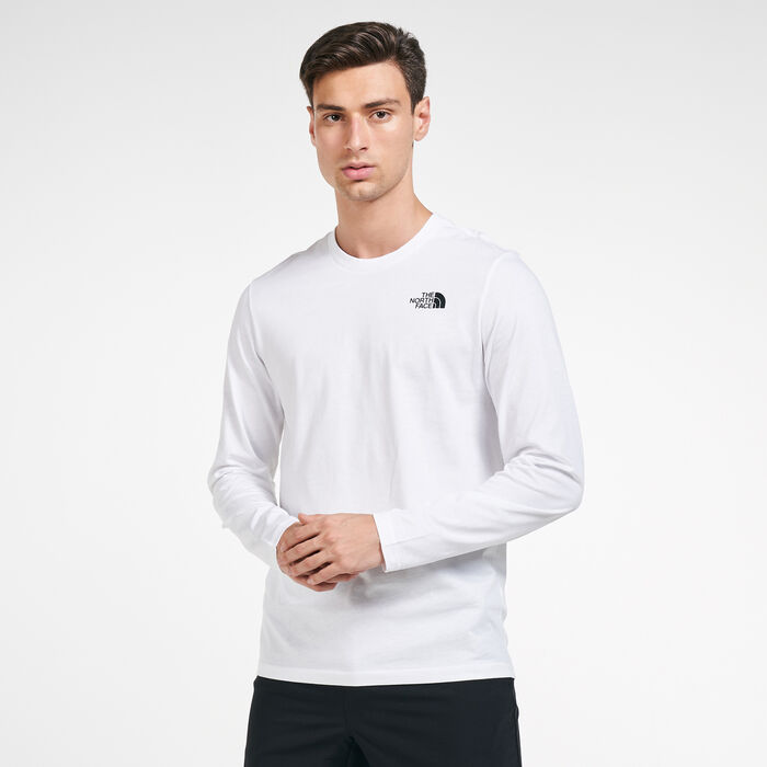 The North Face Men's Easy Long Sleeve Shirt White image number 0