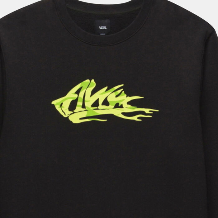 Vans Men's Alva Skates Sweatshirt Black image number 2