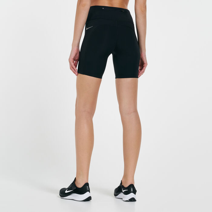 Nike Women's Dri-FIT Fast Shorts Black Nike Women's Dri-FIT Fast Shorts Black image number 1