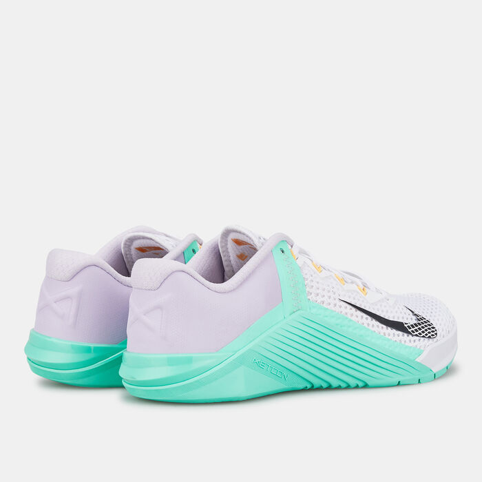 Nike Women's Metcon 6 Shoe White image number 2