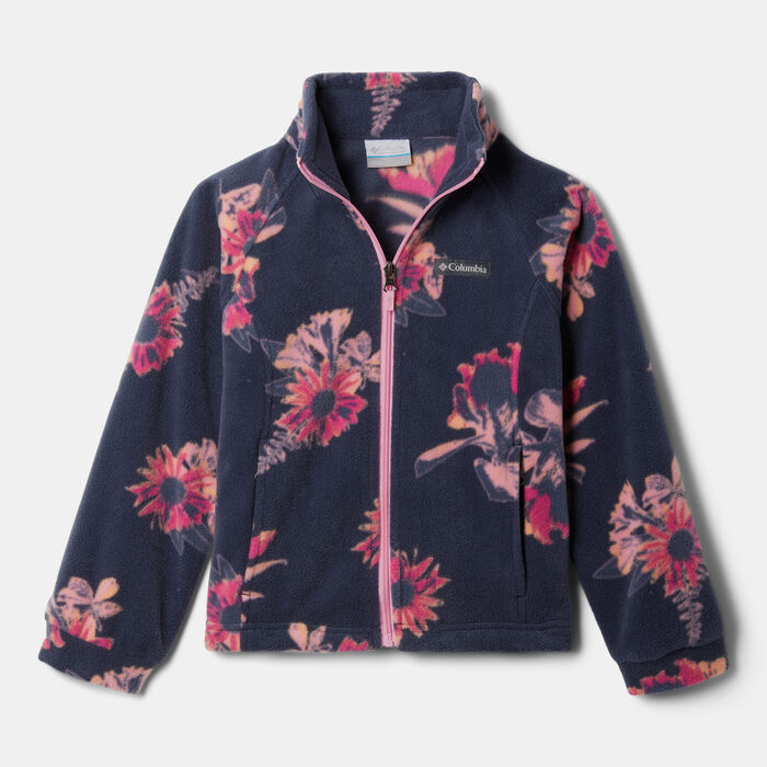 Columbia Kids' Benton Springs II Printed Jacket Blue Columbia Kids' Benton Springs II Printed Jacket Blue image number 0