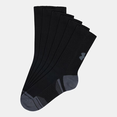 Under Armour Performance Crew Socks (3 Pairs) Black Under Armour Performance Crew Socks (3 Pairs) Black