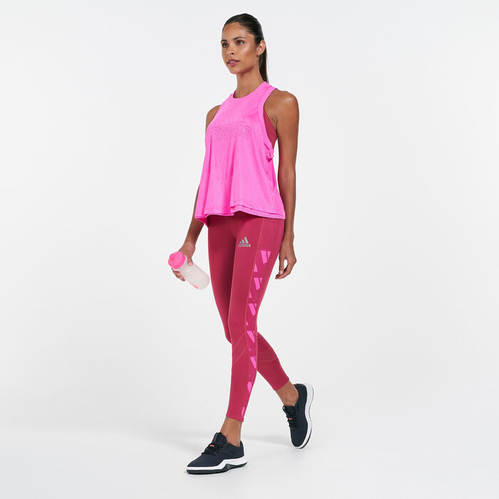 adidas Women's Sportswear Tank Top Pink adidas Women's Sportswear Tank Top Pink image number 2
