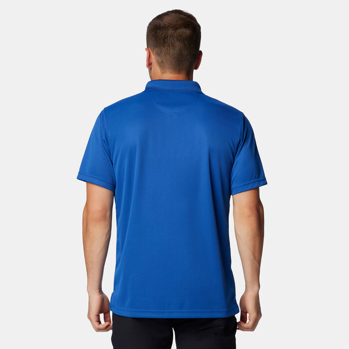 Columbia Men's Utilizer™ Polo T-Shirt Blue Columbia Men's Utilizer™ Polo T-Shirt Blue image number 1
