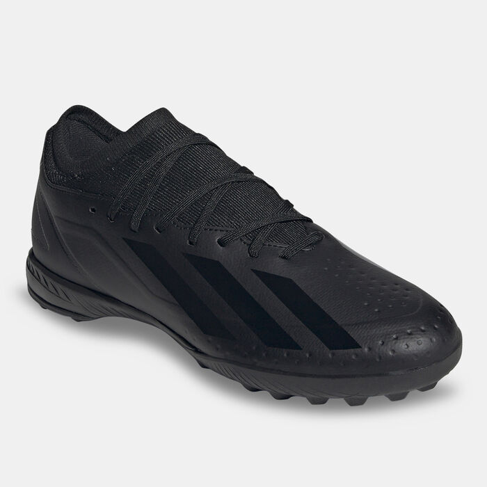 adidas Men's X Crazyfast.3 Turf Ground Football Shoes Black adidas Men's X Crazyfast.3 Turf Ground Football Shoes Black image number 1
