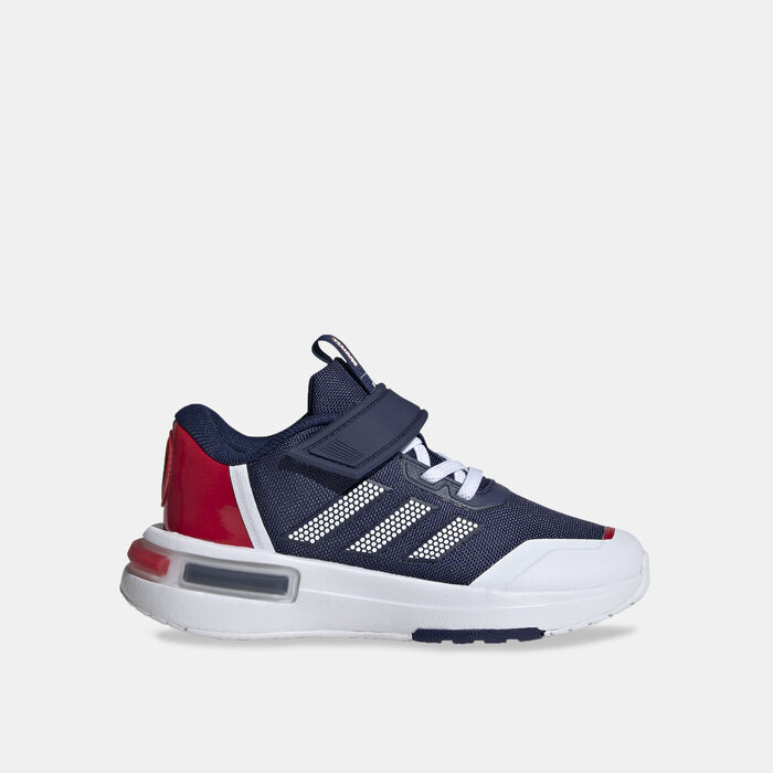 adidas Kids' Marvel's Captain America Racer Shoes Blue adidas Kids' Marvel's Captain America Racer Shoes Blue image number 0