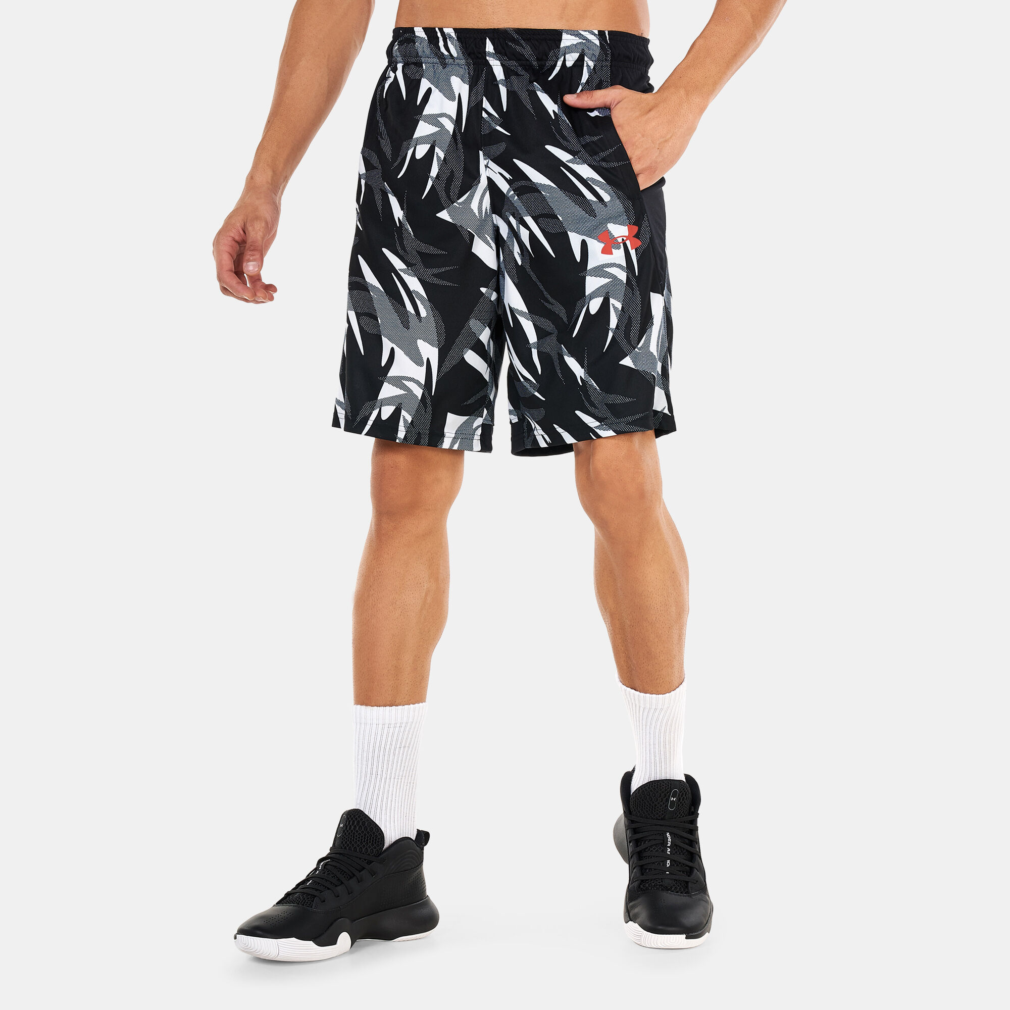Under Armour Men s UA Baseline 10 inch Printed Shorts in Qatar SSS