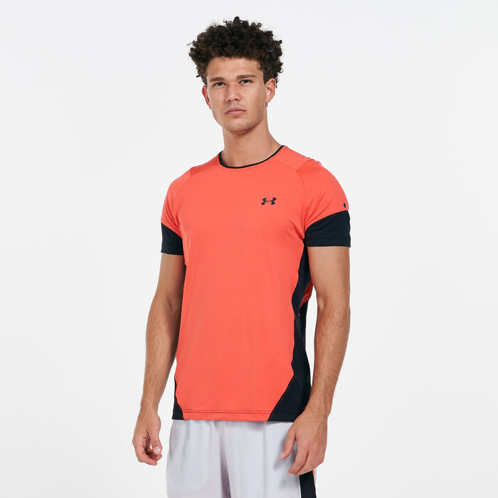Under Armour Men's UA RUSH™ HeatGear® 2.0 T-Shirt Red Under Armour Men's UA RUSH™ HeatGear® 2.0 T-Shirt Red image number 0