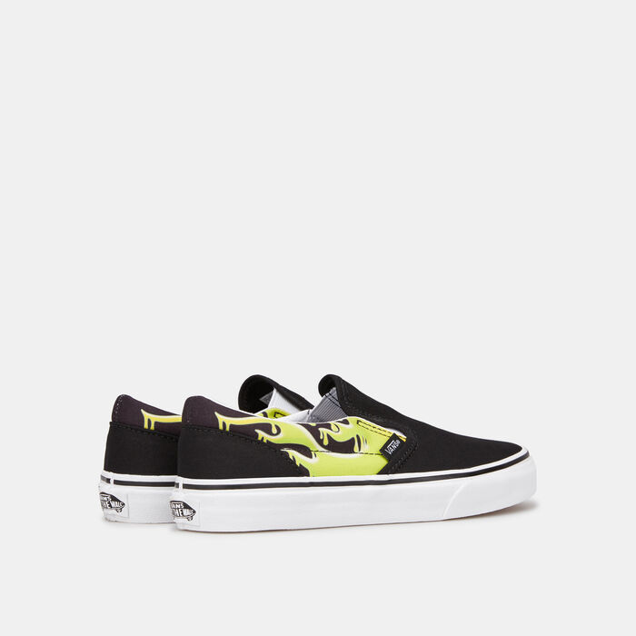 Vans Kids' Classic Slip-on Shoe Black Vans Kids' Classic Slip-on Shoe Black image number 2