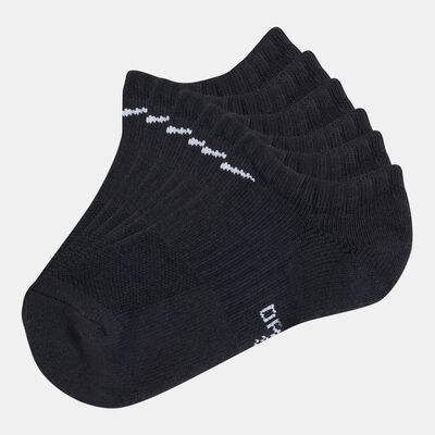 Nike Kids' Performance Cushioned No-Show Socks (3 Pair) (Older Kids) Black Nike Kids' Performance Cushioned No-Show Socks (3 Pair) (Older Kids) Black