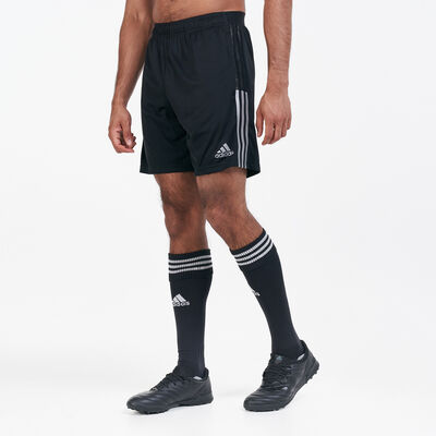adidas Men's Tiro Reflective Wording Shorts Black