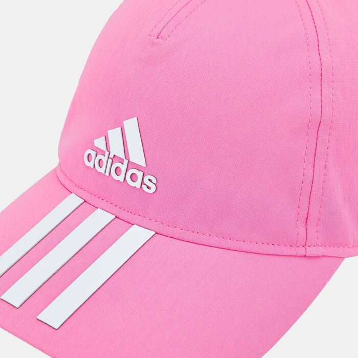 adidas AEROREADY 3-STRIPES Baseball Cap Pink adidas AEROREADY 3-STRIPES Baseball Cap Pink image number 2