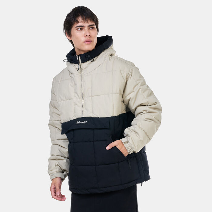Timberland Men's Puffer Pullover Jacket Black Timberland Men's Puffer Pullover Jacket Black image number 0