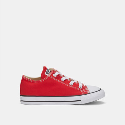 Converse Kids’ Chuck Taylor All Star High-Top Unisex Shoe (Younger Kids) Red