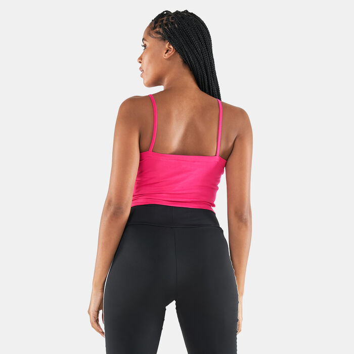 adidas Originals Women's Adicolor Classics Tank Top Pink adidas Originals Women's Adicolor Classics Tank Top Pink image number 1