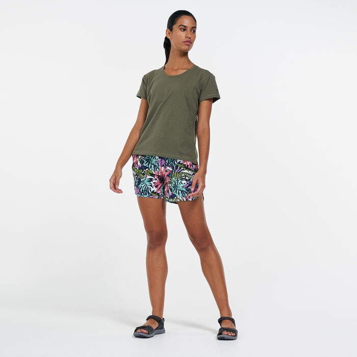 Columbia Women's Sun Trek™ T-Shirt Green Columbia Women's Sun Trek™ T-Shirt Green image number 2