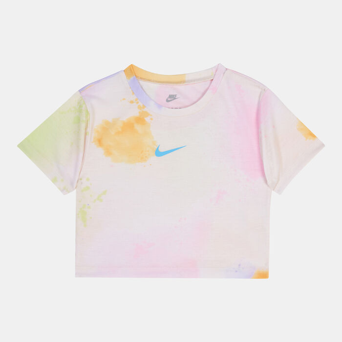 Nike Kids' Just Do It Boxy T-Shirt Beige Nike Kids' Just Do It Boxy T-Shirt Beige image number 0