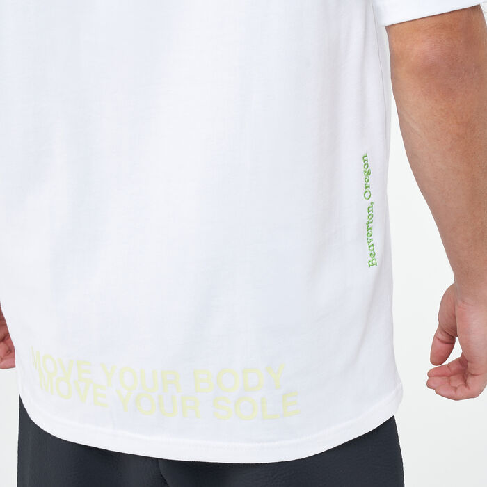 Nike Men's Sportswear T-Shirt White image number 3