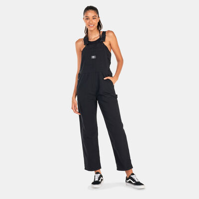 Vans Women's Ground Work Overalls Black
