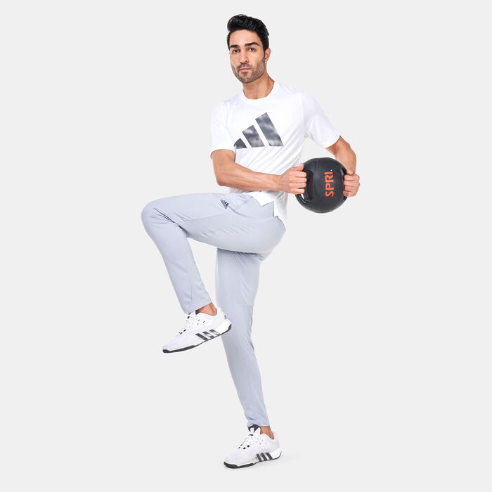 adidas Men's Hiit Training Pants Grey image number 2