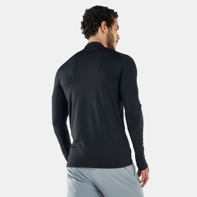 Nike Men's Dri-FIT Strike Drill Soccer Top Grey