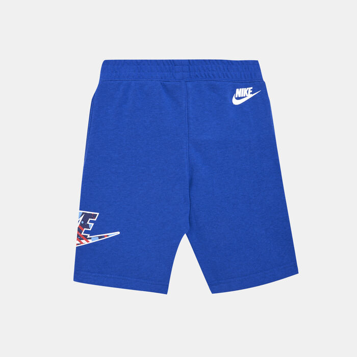Nike Kids' Sportswear Thrill Zip Pocket Shorts Blue Nike Kids' Sportswear Thrill Zip Pocket Shorts Blue image number 1