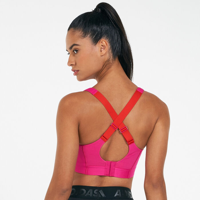 adidas Women's Ultimate Sports Bra Pink adidas Women's Ultimate Sports Bra Pink image number 1