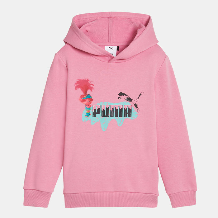 PUMA Kids' x Trolls Hoodie Pink image number 0