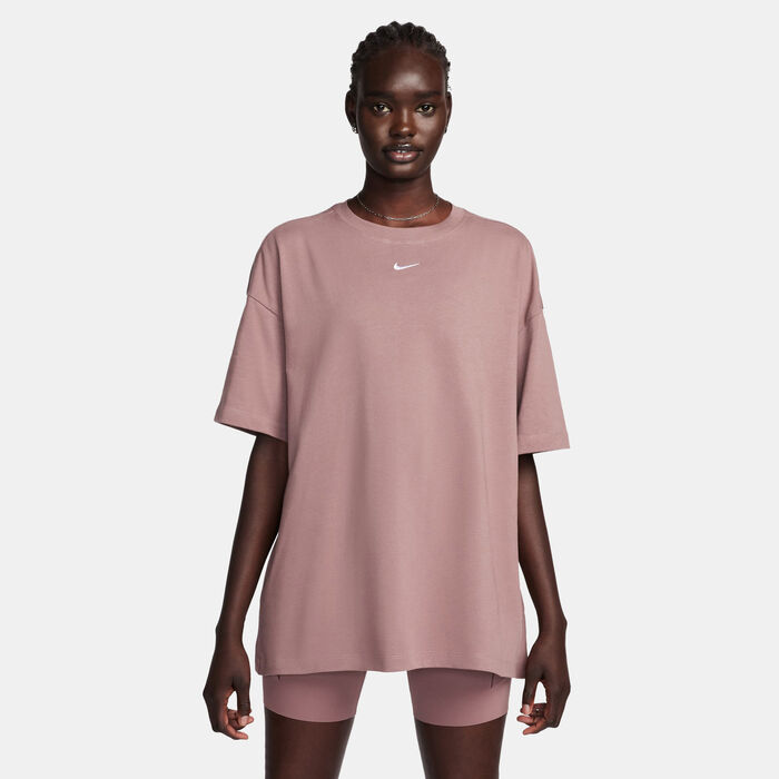 Nike Women's Sportswear Essential T-Shirt Pink Nike Women's Sportswear Essential T-Shirt Pink image number 0