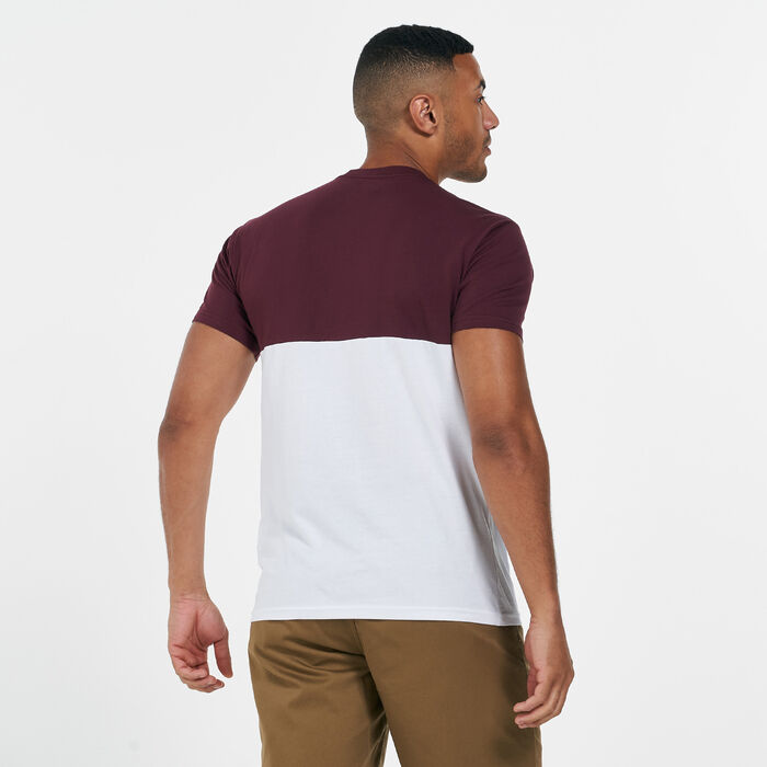Vans Men's Colorblock T-Shirt Purple Vans Men's Colorblock T-Shirt Purple image number 1