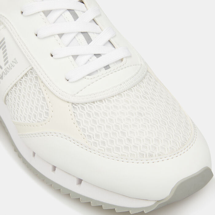 EA7 Emporio Armani Men's Black and White Shoe White EA7 Emporio Armani Men's Black and White Shoe White image number 4