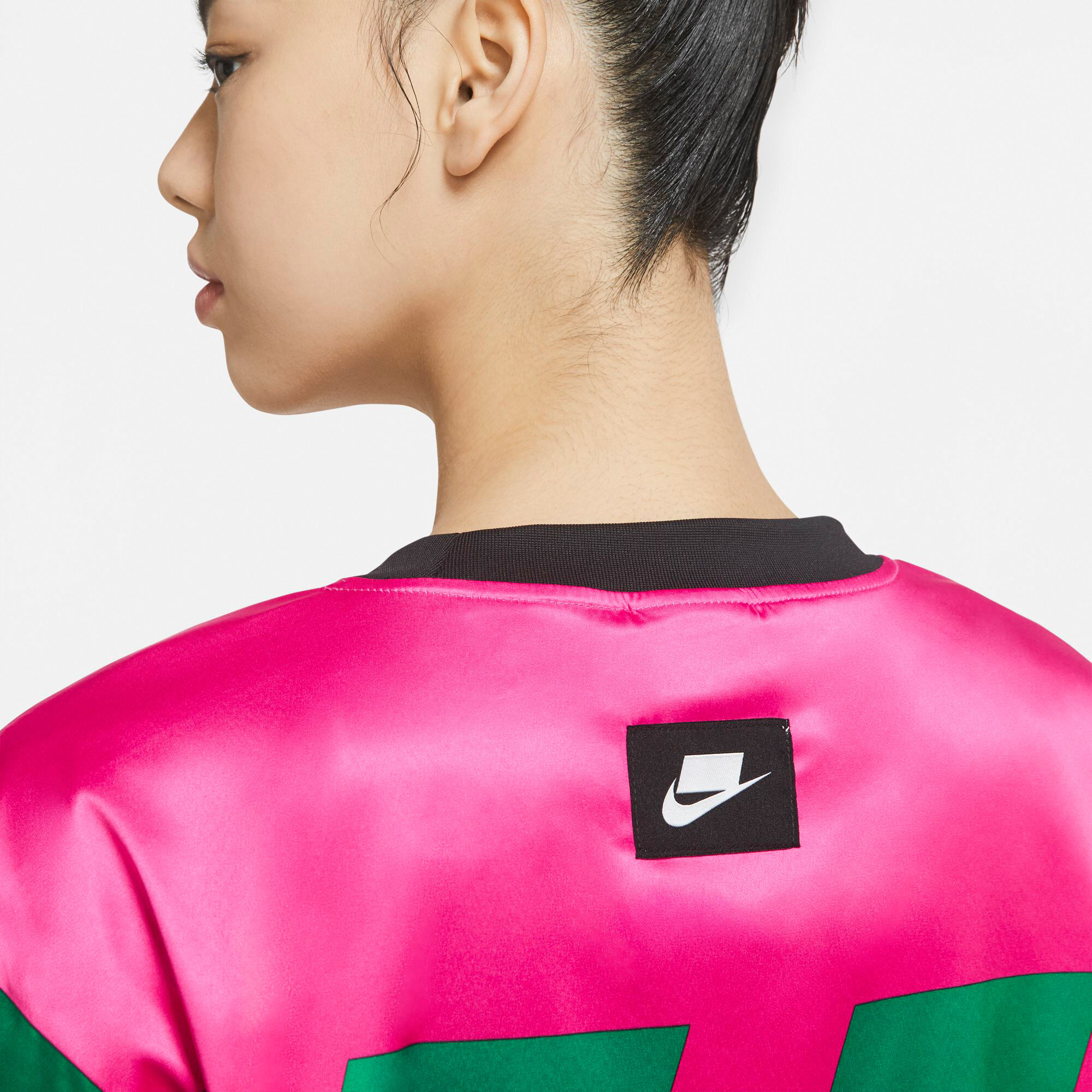 Pink and yellow nike shirt best sale