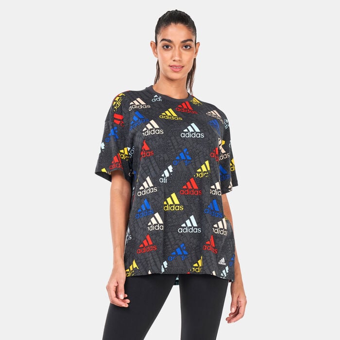 adidas Women's Essentials Boyfriend T-Shirt Multi image number 0