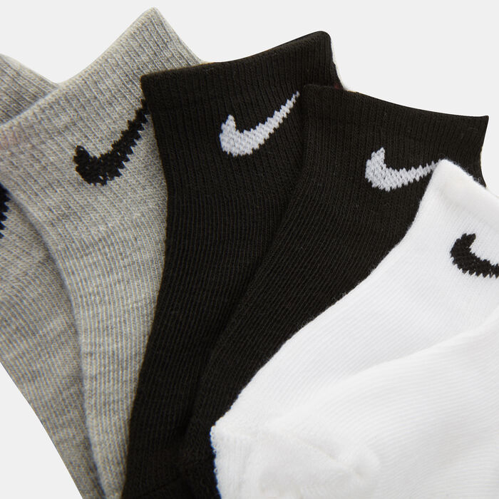 Nike Kids' NHN Basic Quarter Socks (3 Pack) White Nike Kids' NHN Basic Quarter Socks (3 Pack) White image number 1