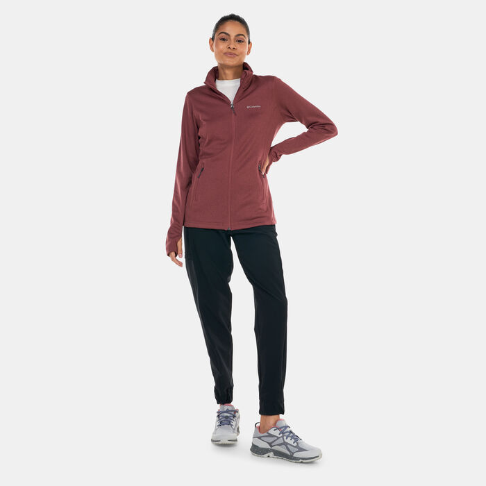 Columbia Women's Park View™ Grid Jacket Red Columbia Women's Park View™ Grid Jacket Red image number 2