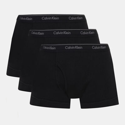 Calvin Klein Men's Trunk Briefs (3 Pack) Black Calvin Klein Men's Trunk Briefs (3 Pack) Black