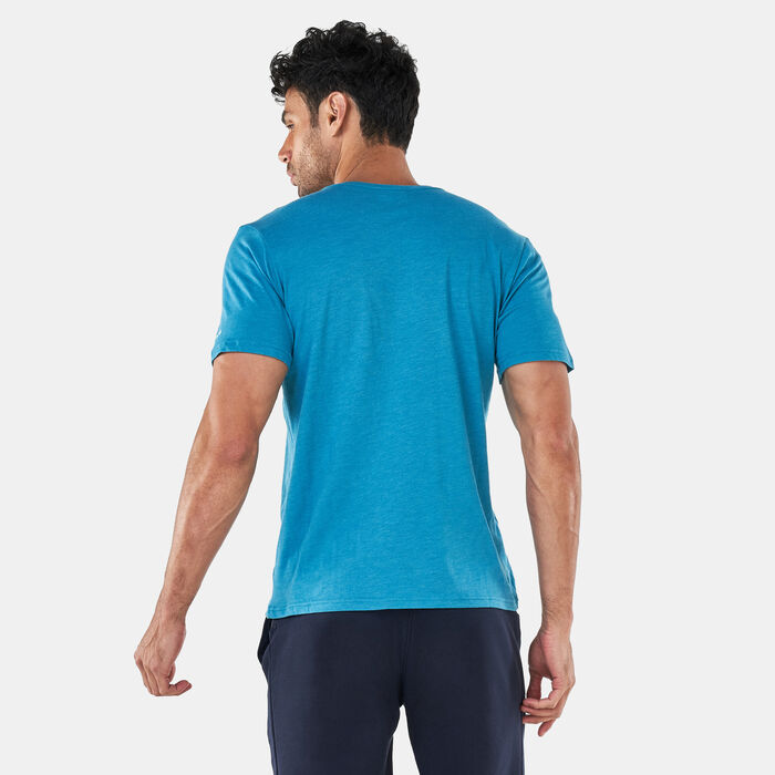 Columbia Men's Bluff Mesa™ II Graphic T-Shirt Blue Columbia Men's Bluff Mesa™ II Graphic T-Shirt Blue image number 1