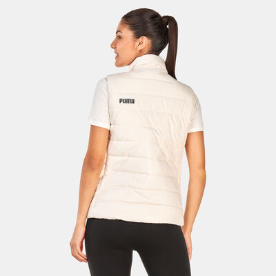 PUMA Women's ESS Padded Vest Beige