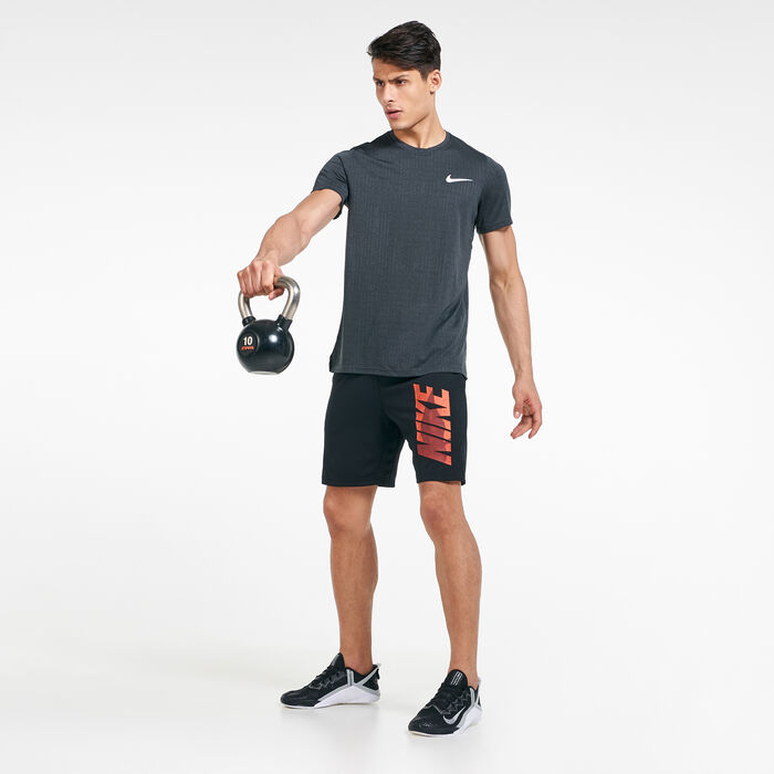 Nike Men's Dri-FIT Superset T-Shirt Grey Nike Men's Dri-FIT Superset T-Shirt Grey image number 2