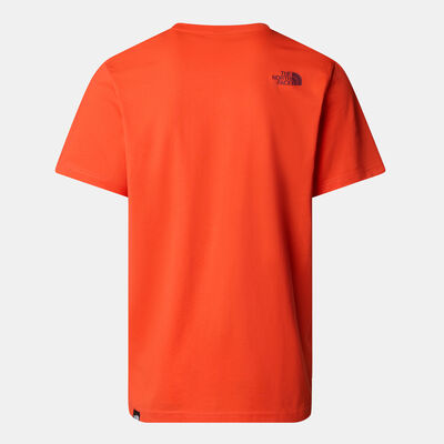 The North Face Men's Easy T-Shirt Orange