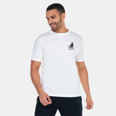 New Balance Men's Athletics Engy Saint-ange Lockeroom T-Shirt White New Balance Men's Athletics Engy Saint-ange Lockeroom T-Shirt White