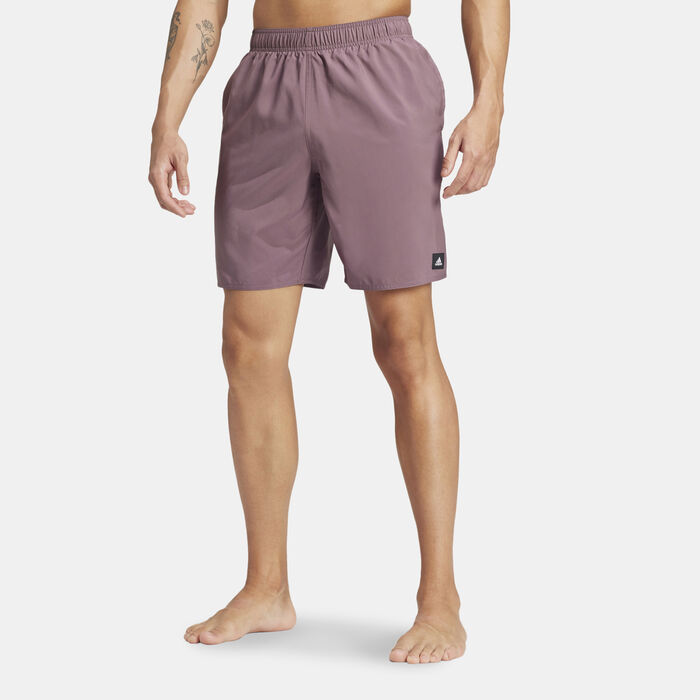 adidas Men's Solid CLX Swimming Shorts Black adidas Men's Solid CLX Swimming Shorts Black image number 0