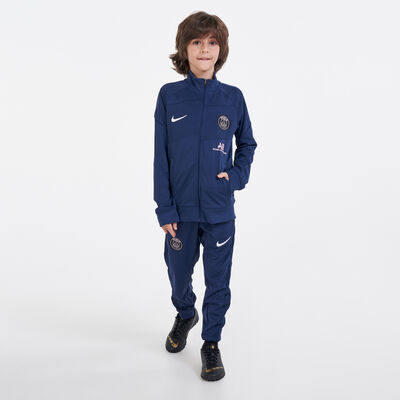 Nike Kids' Paris Saint-Germain Academy Pro Dri-FIT Football Tracksuit Blue Nike Kids' Paris Saint-Germain Academy Pro Dri-FIT Football Tracksuit Blue