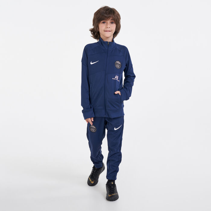 Nike Kids' Paris Saint-Germain Academy Pro Dri-FIT Football Tracksuit Blue Nike Kids' Paris Saint-Germain Academy Pro Dri-FIT Football Tracksuit Blue image number 0