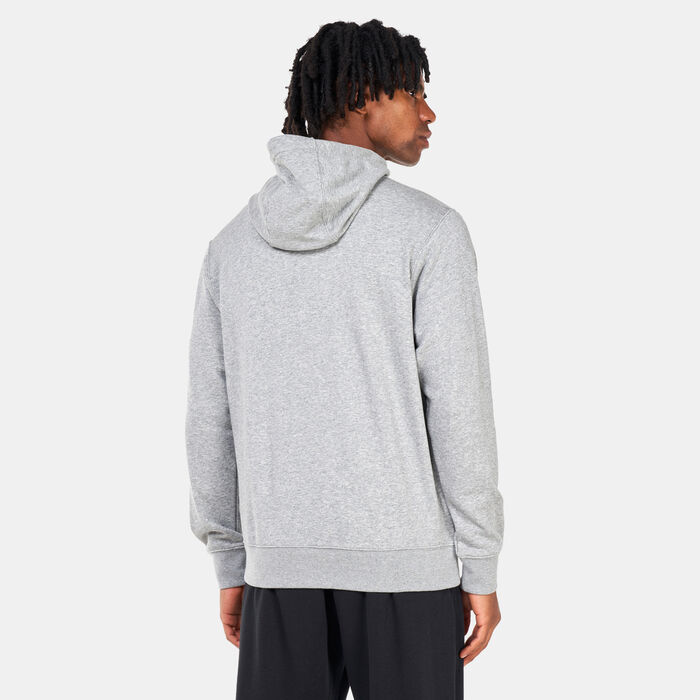 Nike Men's F.C. Barcelona Sportswear Club Hoodie Grey Nike Men's F.C. Barcelona Sportswear Club Hoodie Grey image number 1